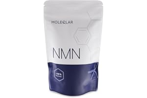 ‎MOLEQLAR MoleQlar NMN - hochreines Nicotinamid Mononukleotid Pulver von Uthever - über 99% zertifizierte Reinheit - laborgeprüft in Deutschland (15g)