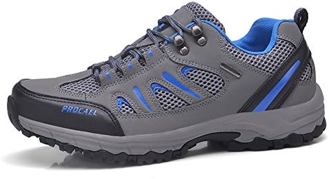 Fexkean Hikking Shoes Trekking Anti-Slip Trail Running Shoes Leather Training Walking Breathable Running Shoes Summer Shoes Men Women