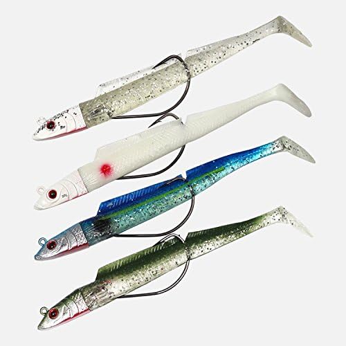 Sidewinder Super Weedless Minnows - 4.5" - 12g - 4 Colours Available