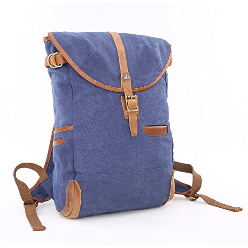 Gootium 50411 Canvas Genuine Leather laptop Backpack - 2