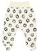 Patterned Baby Girls Boys Leggings Trousers With Feet 100% Cotton Jersey (62cm (0-3 Months), Sheep-Cream/Multi)