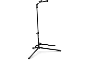 Tiger Music Stojak na Gitarę, Czarny, 13 x 18.5 x 54.5 cm