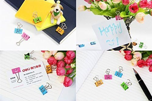 szwanhuixing Smile Multi-color long tail clip, office stationery folder, barrel