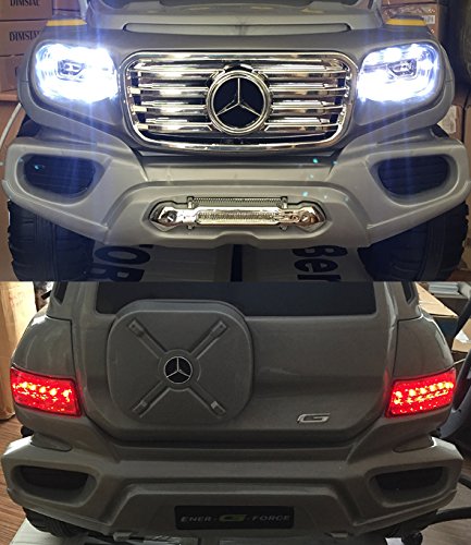 simron Mercedes G ener-G-force Geländewagen Kinderauto Elektro Kinderfahrzeug Ride-On 12V Kinder Elektroauto - 5