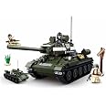 Sluban Klemmbausteine Set – Leichter Ital. Panzer WWII, 182 Teile, Mit Figur, Kompatibel, Ab 4 Jahren