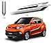 Galio - O. E. Type Fitment Car Graphics For Mahindra KUV 100 Black - Silver RS.2209.00