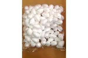 DUE ESSE CRHISTMAS SRL 120 PZ UOVA IN POLISTIROLO CM 5 OVETTI UOVO DA DECORARE