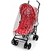 Zeta Vooom Rain Cover Stroller Throw Over Raincover Fits Obaby Atlas/ Tippitoes Strollers/ Maclaren Quest Triumph