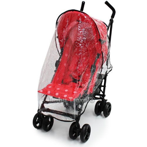 Zeta Vooom Rain Cover Stroller Throw Over Raincover Fits Obaby Atlas/ Tippitoes Strollers/ Maclaren Quest Triumph