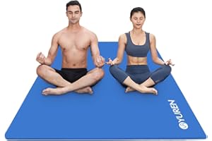 ‎RYTMAT RYTMAT Yogamatte XXL 200x130cm Dick 15mm/10mm NBR Sportmatte Fitnessmatte rutschfest für Pilates Gym Training