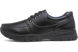 Urban Territory Mens Black Lace Up Shoe