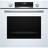 Bosch, HBG536EW4 Oven, Series 6, AirFry Function, White | Cook healthier for the whole family with crispy and delicious resul