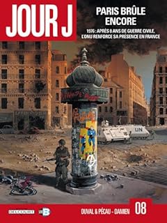 jaquette livre Jour J T08 Paris brule encore