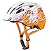 Produktbild Fahrradhelm Kinder Cratoni Akino, white-orange glossy pony, Gr. S (49-53 cm)