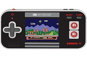 My arcade Gamer V Classic 220 en 1 Noir Gris Rouge