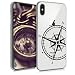 Produktbild kwmobile Apple iPhone XS Hülle - Handyhülle für Apple iPhone XS - Handy Case in Schwarz Transparent