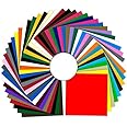Eclet 40 pcs Color A4 Medium Size Sheets (10 Sheets Each Color) Art and Craft Paper Double Sided Colored Set 244