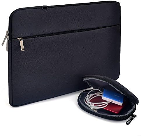 13.3 inch laptop Sleeve, Waterproof Laptop Bag Protective Bag Carrying Case for 13 Inch New MacBook Pro Touch Bar A1706 &amp; A1708 2017/2016, Dell Lenovo Samsung HP Acer Chromebook 13 Notebook, Black