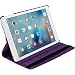 Produktbild PhoneNatic Kunst-Lederhülle für Apple iPad Mini 4 360° lila Tasche iPad Mini 4 Hülle + 2 Schutzfolien