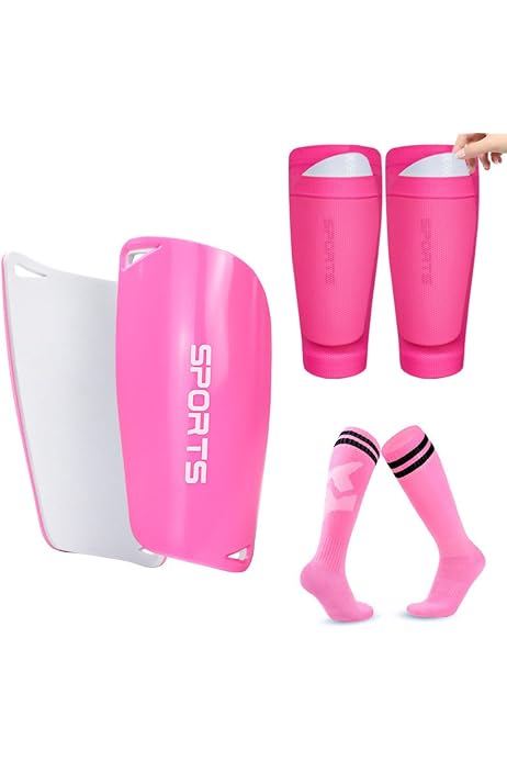 4 Paar Fußballsocken Für Kinder – Atmungsaktiv, Elastisch, Für Sport Wie Fußball, Basketball & Laufen (Größe 35-38)