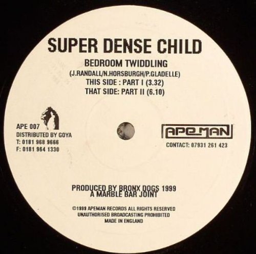 Preisvergleich Produktbild Superdense Child - Bedroom Twiddling - Apeman Records