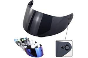 Doneioe Casco parabrezza moto Visiera a lente integrale per AGV K1 K3SV K5