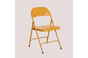 SKLUM Pack 2 sedie pieghevoli Ukla Arancione Albicocca