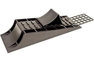 MAYPOLE Froli 3 Part Levelling Ramp Set For Caravans and Motorhomes Includes 1 Level Ramp, 1 Lead-in Plate and 1 Wheel Chock