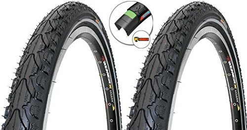 2 x Kenda Reifen Fahrradreifen Pannensicher 26 Zoll 50-559 K-Shield mit Reflexstreifen 26 x 1.95