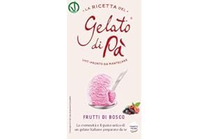 PASCAL - PANNA, GELATI E CREME GOLOSE La Ricetta del Gelato di Pà: base gelato liquida UHT a lunga conservazione. Miscela per sorbetto ai Frutti di Bosco VEGANO - 2 confezioni da 1130 grammi circa/cad