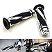 Produktbild Bonnoeuvre 2x 22mm(7/8") Motorrad Griffe Lenkergriffe Anti-Rutsch für Honda, Kawasaki, Suzuki, Yamaha, BMW, KTM, Ducati, Triumph usw (Silber)