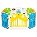 Baby Vivo PLAYPEN COLORS MADE OF PLASTIC WITH DOOR