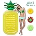 Produktbild Twister.CK Aufblasbare Pool Float, Riesenschwimmbecken Ananas Float, Sommer Floatie Pool Spielzeug für Erwachsene Kinder, Größe 180 * 90 cm