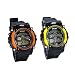 FAAS Digital Sports Black Dail Sports Watch Combo 7 lights (Good Gift For Your Loved One ) Age 3 to 13 Years RS.249.00