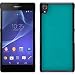 Produktbild PhoneNatic Case für Sony Xperia Z2 Hülle blau Lederoptik Hard-case + 2 Schutzfolien