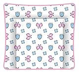 Polini Kids Wickelaufsatz und -Auflage für IKEA Malm Kommode weiß mit abgerundeten Ecken für mehr Sicherheit - 2