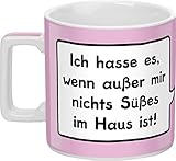 Close Up Sheepworld Wortheld Tasse - Süßes/Kaffeetasse aus Porzellan