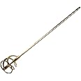 Paddle Mixer for Plaster Multi Mixer Used with Drill to Mix Motar, Plaster, Render Whisk, Paint Whisk, Cement, Concrete, Jointing Compound. SDS Drill Fitting. Long 50cm Wide 10cm