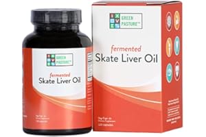 Green Pasture Blue Ice Fermented Skate Liver Oil - 120 Capsules