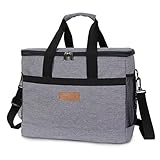 Lifewit 30L Kühltasche Picknicktasche Lunchtasche Mittagessen Tasche Thermotasche Isoliertasche für Lebensmitteltransport