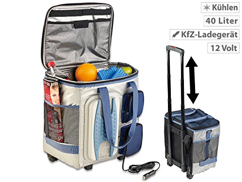 Xcase Thermoelektrische Kühltasche mit Trolley-Funktion, 40 Liter, 12 Volt - 2