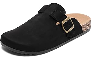 JIFENKLA Sabot Donna e Uomo, Ciabatte Chiuse in Pelle, Comode e Traspiranti, Ideali per Casa e Giardino, Sandali Pantofola Misure 35-45