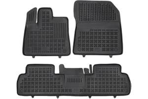 MTM Tappetini Gomma per Fiat Doblo III/e-Doblo (Electric) 2023- Design a Vaschetta, su Misura con Bordi Rialzati cod. 3D 10362