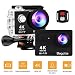 Produktbild Sport Action Cam,Bagotte Action Camera 4K Ultra FHD 12MP 170° weiter Winkel Unterwasserkamera mit WiFi Fernbedienung Ausgabe,zum Schwimmen,Klettern,Tauchen (Schwarz)
