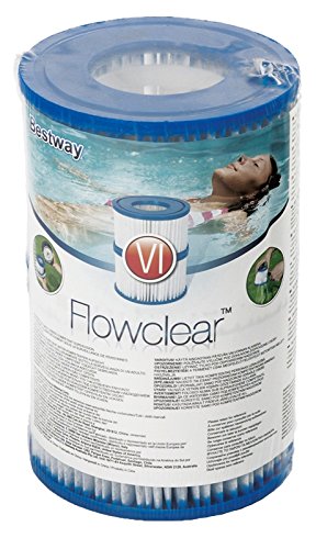 6x Bestway Filterkartusche Poolfilter Filter Ersatzfilter Lay-Z-Spa Gr. 6 58323 - 2