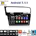 Produktbild Android 7.1 4G LTE GPS USB Bluetooth Autoradio 2 Din NAVI Golf 7