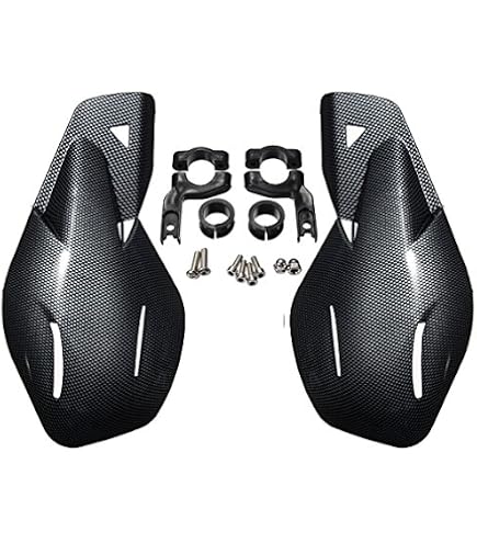 Protège-Mains VELLOW Pour Honda NT1100 - Transparent, ABS - Protection Vent/Pluie Pour Guidon 2021-2024