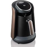 Arzum OK004-T OKKA Minio Turkish Coffee Machine, 4 Cup Capacity, Anti-Overflow, Soil