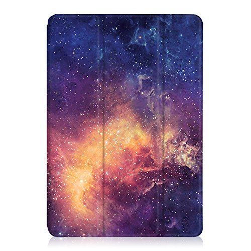 Fintie iPad 9.7 Zoll 2017 Hülle – Ultra Schlank Superleicht Ständer Smart Shell Case Cover Schutzhülle Tasche mit Auto Schlaf / Wach Funktion für Apple iPad 2017 Neue Modell, Die Galaxie - 9