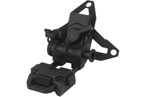SHANYINGQUAN Night Vision L4G69 Montura para Casco, Montura NVG Táctica Airsoft para Gafas de Visión Nocturna PVS15 PVS18 GPNVG18